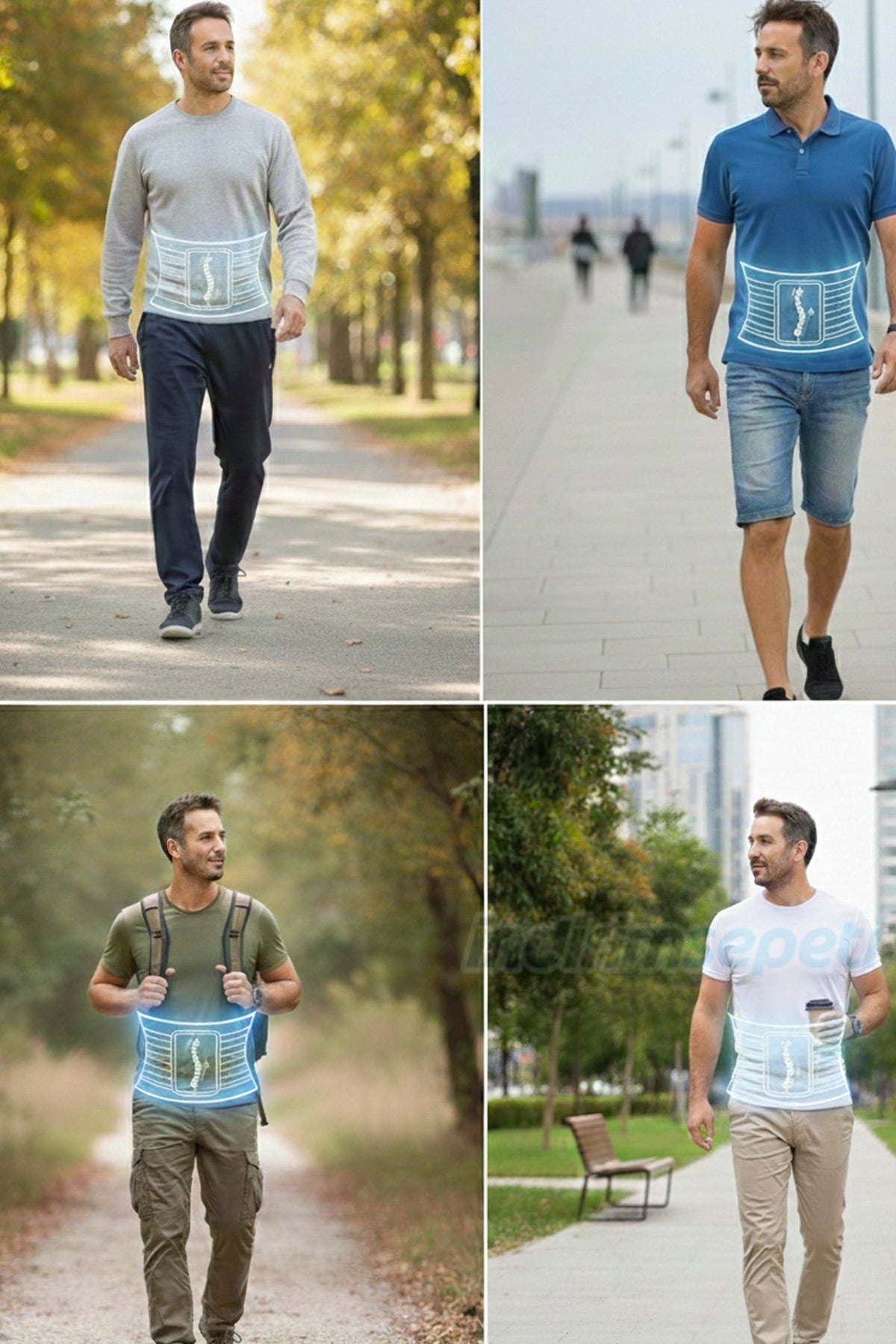 Yün Korse %100 Angora Giydirmeli ince Unisex Bel Korsesi – Isı Tutucu, Lastik Geçmeli Bel Destekleyici