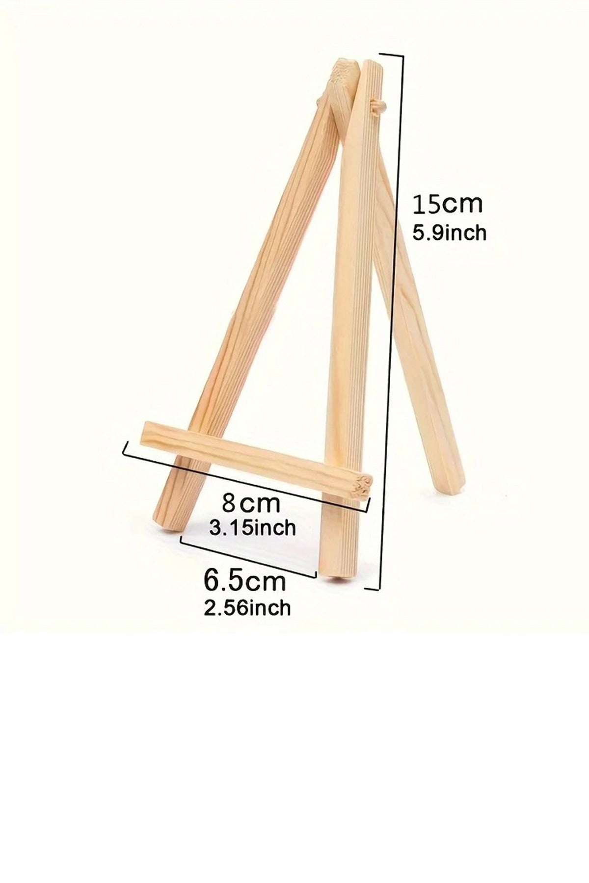 Mini Masaüstü Şövale 15 cm Ahşap,üç Ayaklı,resim Şövalesi,ressam Sanatsal Malzeme - Indirimsepeti