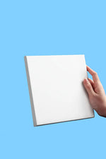 30x30 Cm Kare Tuval – Akrilik ve Yağlı Boya İçin Resim Tuvali + Fırça Hediyeli