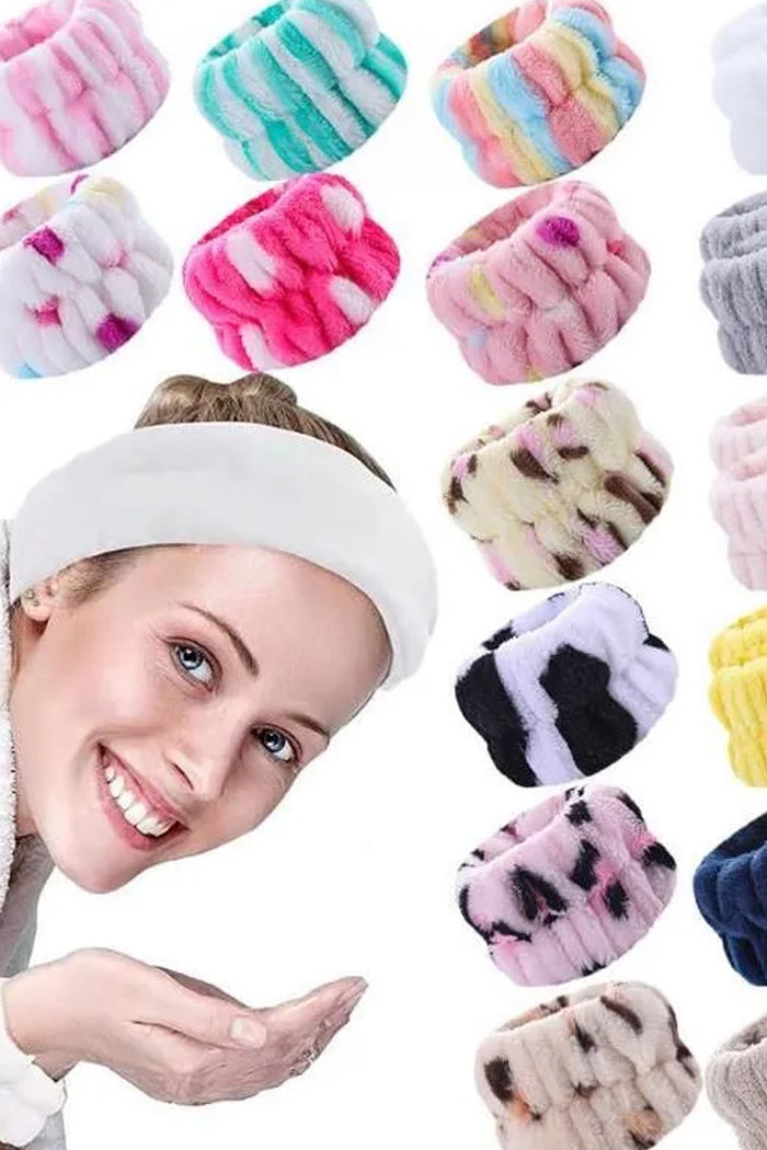 Puantiyeli Yüz Yıkama Bilekliği, Süper Soft Spa Takımı 2 Adet  Elastik Spa Bileklik - Indirimsepeti