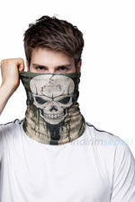 Kuru Kafa Desenli Baff Boyunluk – Çok Amaçlı Bandana, Maske, Boyunluk | Unisex Outdoor Koruma