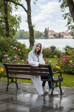 Yağmurluk EVA Yüksek Kalite,Bağcıklı Rüzgar Geçirmez, Cepli | XL Beden Taşıma çantalı Siyah Sarı