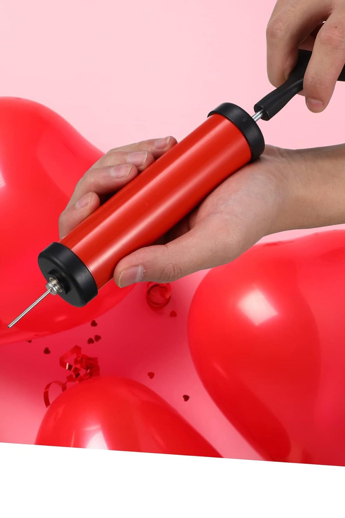 Bisiklet Pompası Top Şişirme El Pompası Iğne Hediyeli - Indirimsepeti