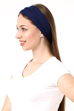 Buff Dikişsiz Boyunluk Maske Baf Bandana Saç Bandı Kamp Aksesuar Lacivert Desensiz - Indirimsepeti