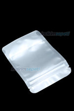4 Adet Fermuarlı Plastik Gıda Poşeti Buzlu Şeffaf Kilitli Tabanlı 13 x 22 cm - Indirimsepeti
