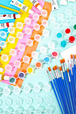 100’lü Akrilik Boya Fırçası Seti – 50 Düz, 50 Sivri Uçlu Naylon Kıllı, Yağlı Boya, Suluboya ve El İşi İçin Çok Amaçlı - Indirimsepeti