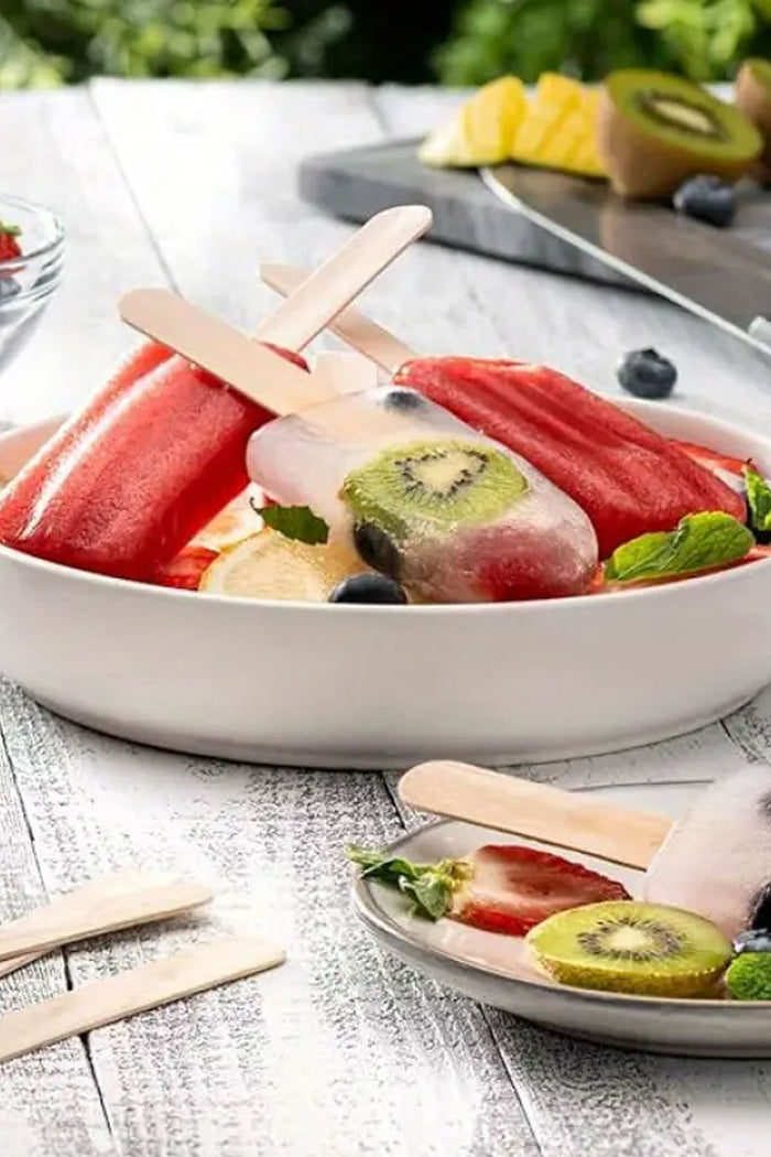 Dil Çubuğu Abeslang Dondurma Ağda Çubuğu 100 Adet Ahşap Dil Baskı Çubuğu Buzlu Şeker, Model Yapım ve El işi projeler Çubuğu
