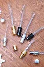 Cam Şişe ince Uzun 20 ml Fısfıs Sprey Hediyelik Cam Kolonya Şişesi Düğün, Nişan, Söz  Gümüş Kapak - Indirimsepeti