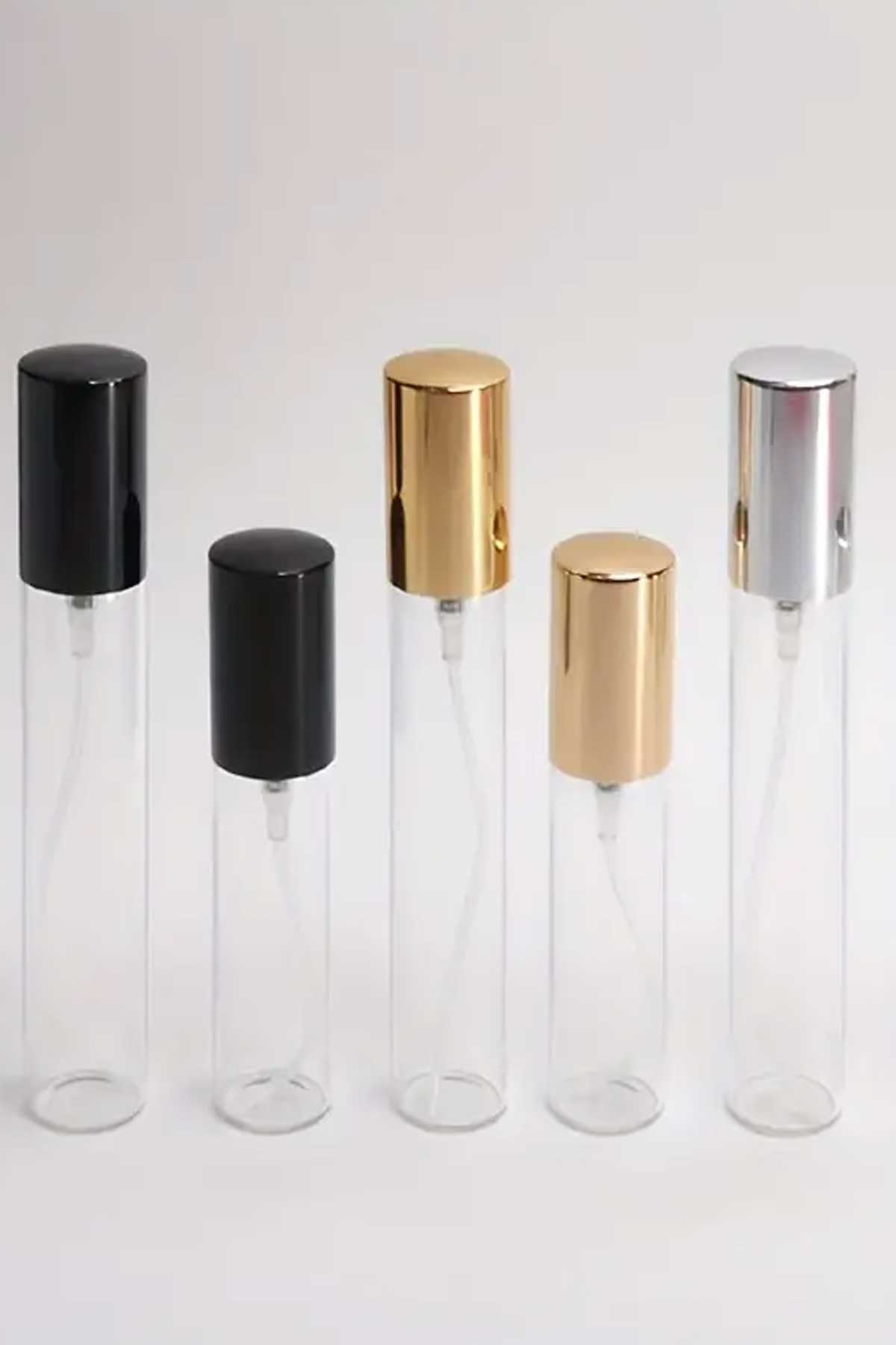 Cam Şişe ince Uzun 20 ml Fısfıs Sprey Hediyelik Cam Kolonya Şişesi Düğün, Nişan, Söz  Gümüş Kapak - Indirimsepeti