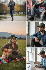 Kamuflaj Desenli Unisex Şapka – Ayarlanabilir Spor Baseball Kep | Günlük Outdoor Tarz