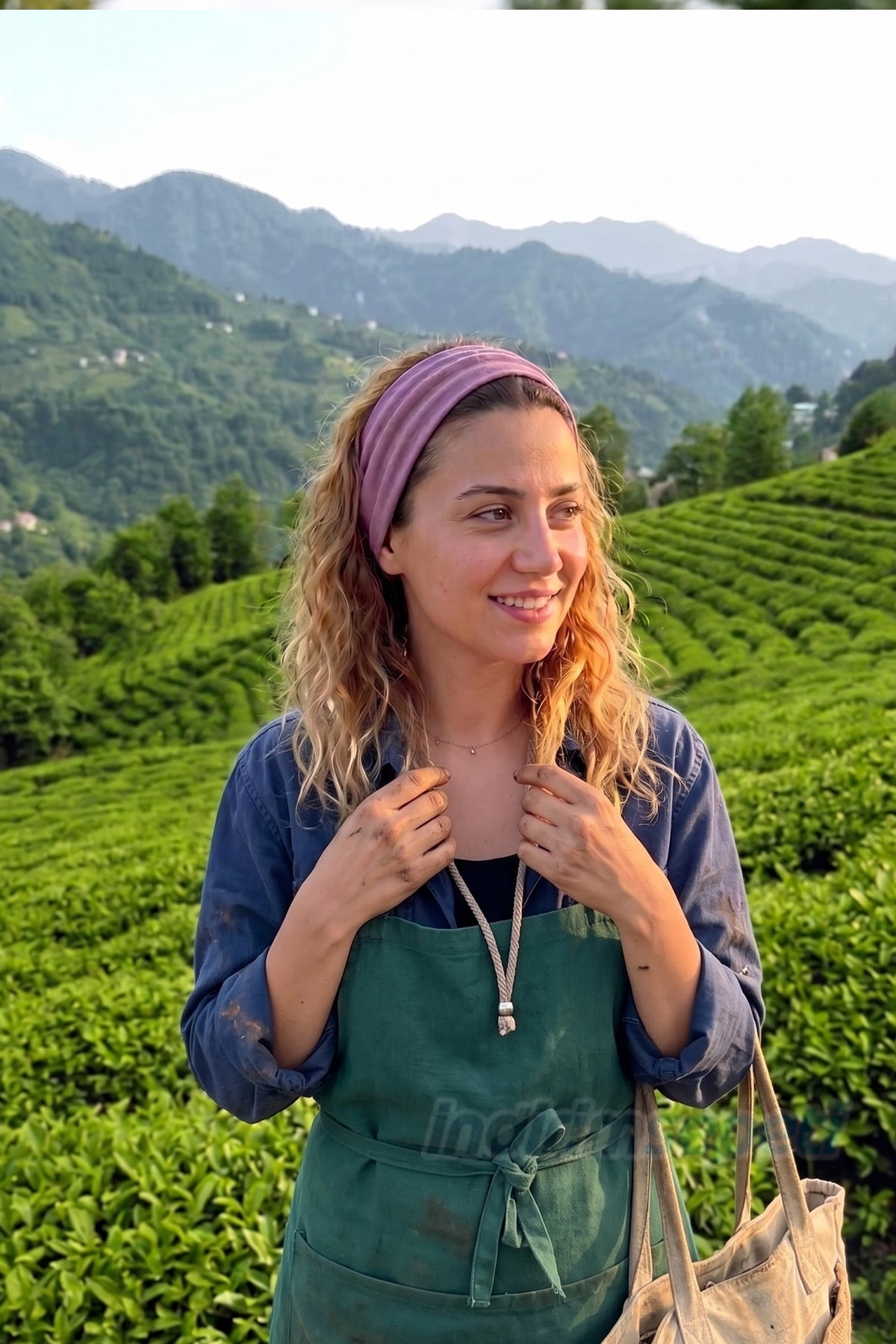 Saç Bandı Pamuklu Lastikli 3 Farklı Renk Model 16 Bahar ve Yaz Stili, Esnek Bandı Krem Koyu Lacivert Gül Kurusu - indirimsepeti