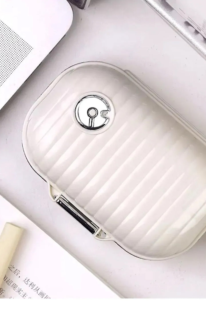 Profesyonel Taşınabilir 7 Bölmeli ilaç-Hap ve Takı Saklama Kutusu Krem - Indirimsepeti