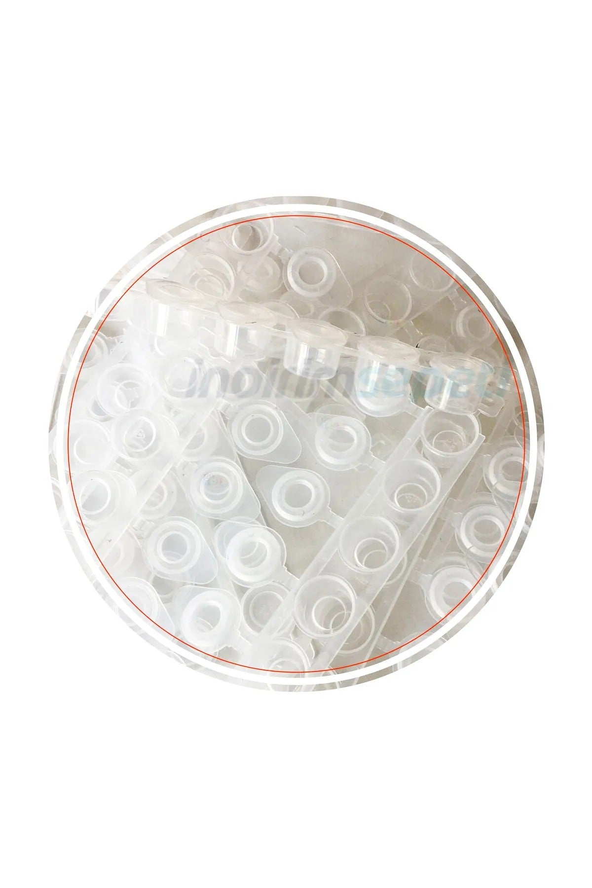 5 ml cc Kapasiteli Pratik Boş Plastik Boya Kutusu – 6'lı Şerit 6x 5 ml 1 Adet - Indirimsepeti