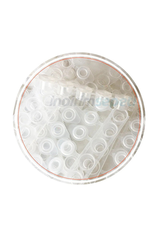 5 ml cc Kapasiteli Pratik Boş Plastik Boya Kutusu – 6'lı Şerit 6x 5 ml 1 Adet