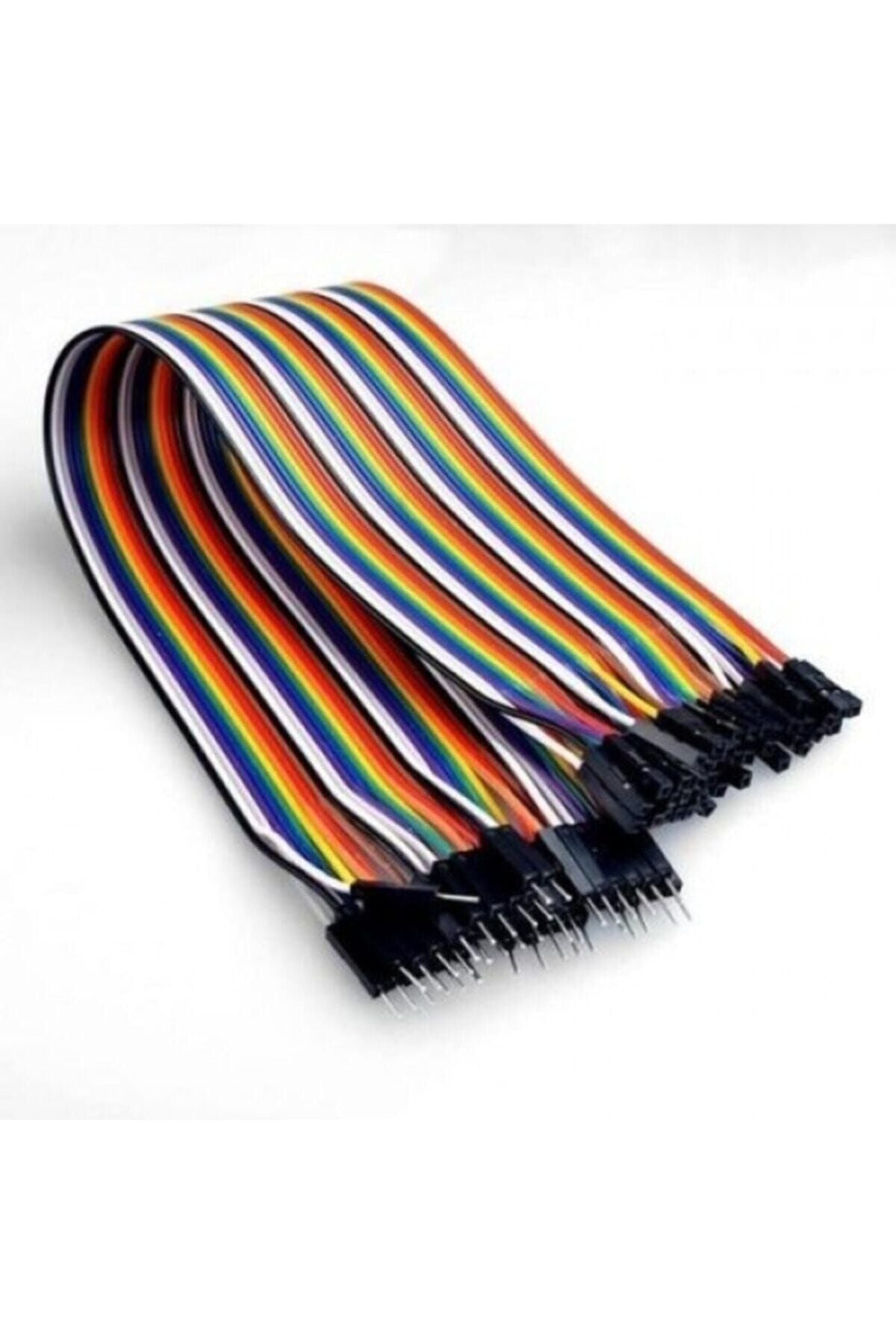 Erkek Dişi Jumper Kablo 40’lı 15 cm - Indirimsepeti