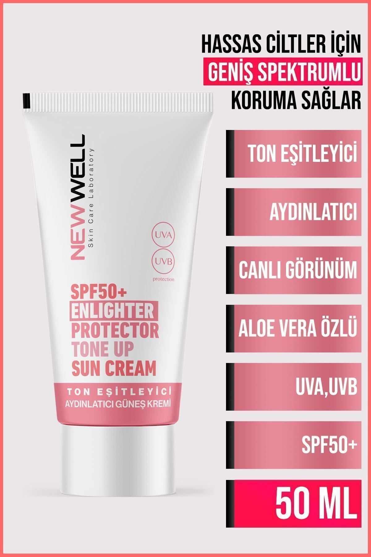 Ton Eşitleyici yüksek Koruma Etkili Spf50+ Aydınlatıcı Pembe Yüz Güneş Kremi 50 Ml - Indirimsepeti