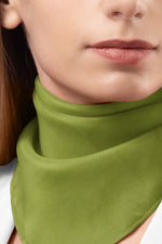 Yaza Özel Desensiz Haki Pamuklu Bandana Fular – Saç Toplama & Aksesuar Gezi Tur Aktivite 55x55cm - Indirimsepeti