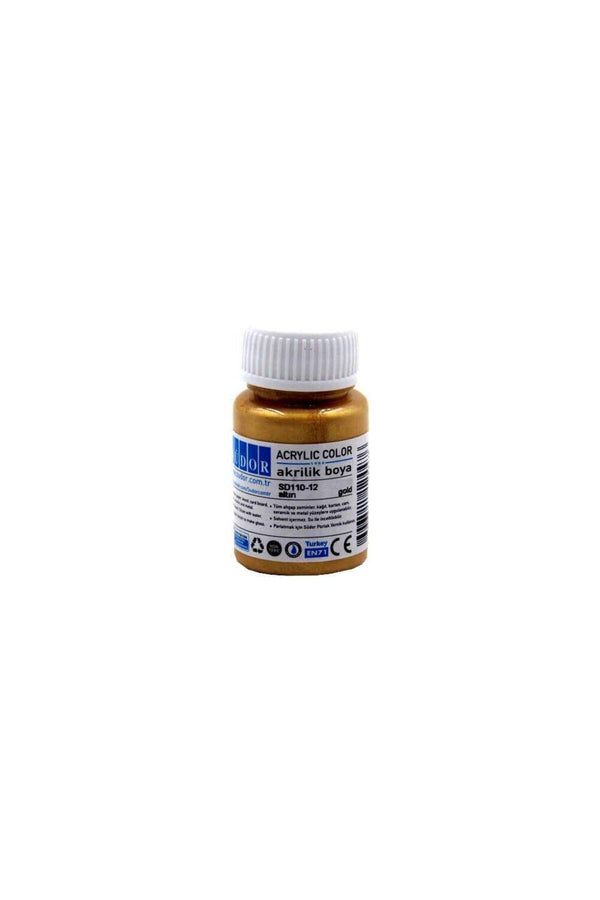 Südor Akrilik Boya 40 ml Metalik Altın