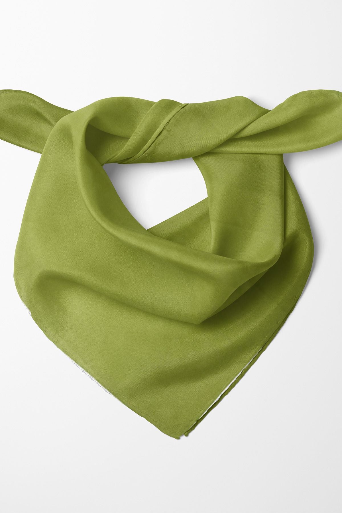 Yaza Özel Desensiz Haki Pamuklu Bandana Fular – Saç Toplama & Aksesuar Gezi Tur Aktivite 55x55cm - Indirimsepeti