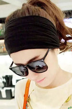 Lastikli Makyaj Yıkama Deniz Sahil Gezi Saç Bandı Kozmetik Duş Yoga Spor Saç Bantları - Indirimsepeti