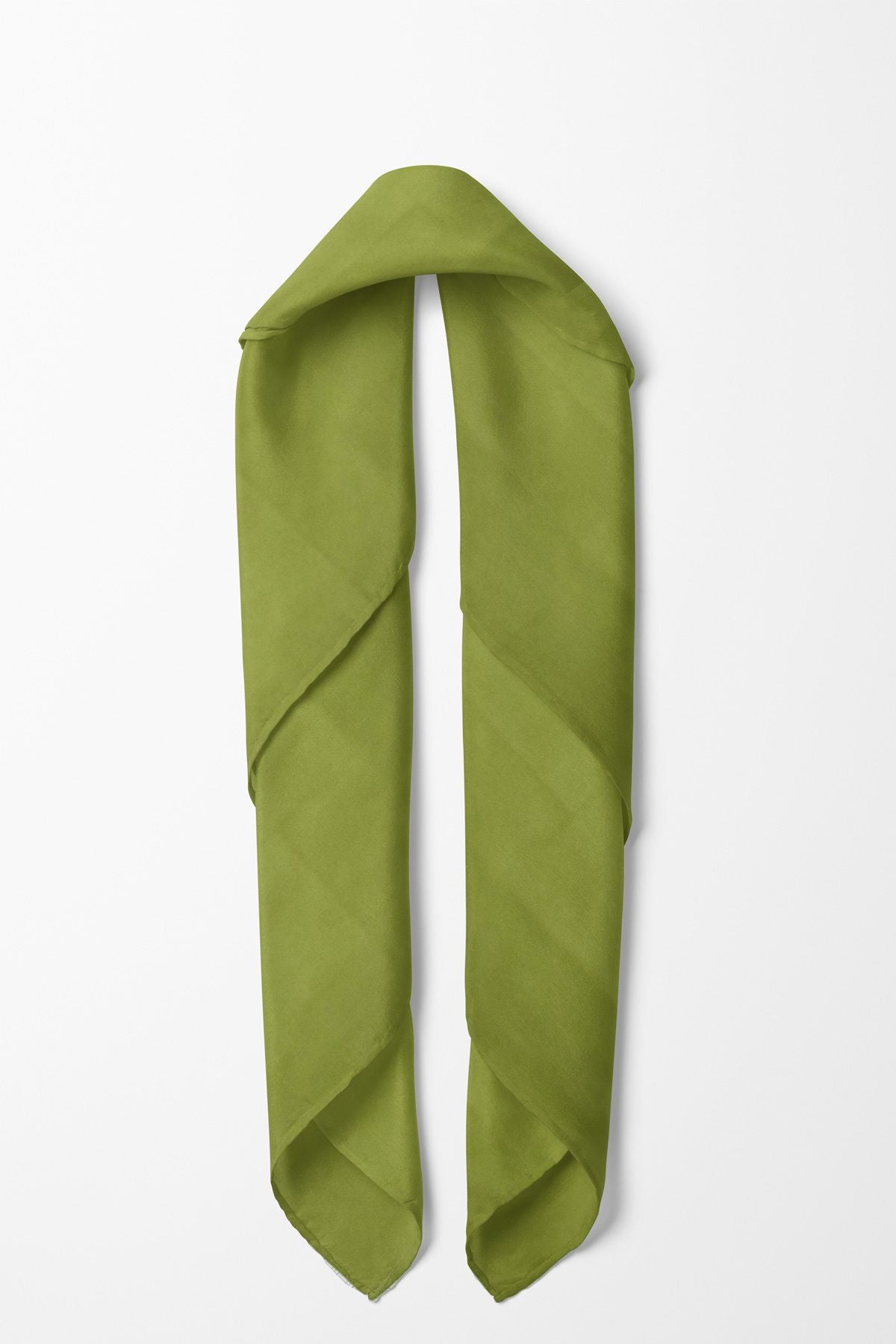 Yaza Özel Desensiz Haki Pamuklu Bandana Fular – Saç Toplama & Aksesuar Gezi Tur Aktivite 55x55cm - Indirimsepeti