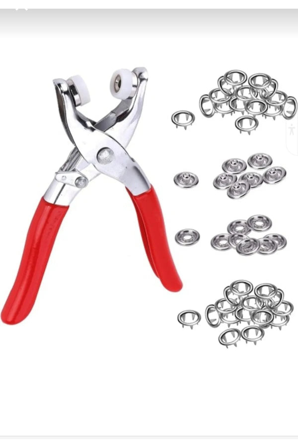 9.5 Mm Metal Çıt Çıt, El Pensesi, Set Gömlek ve Bebe Çıtçıt Montaj Seti