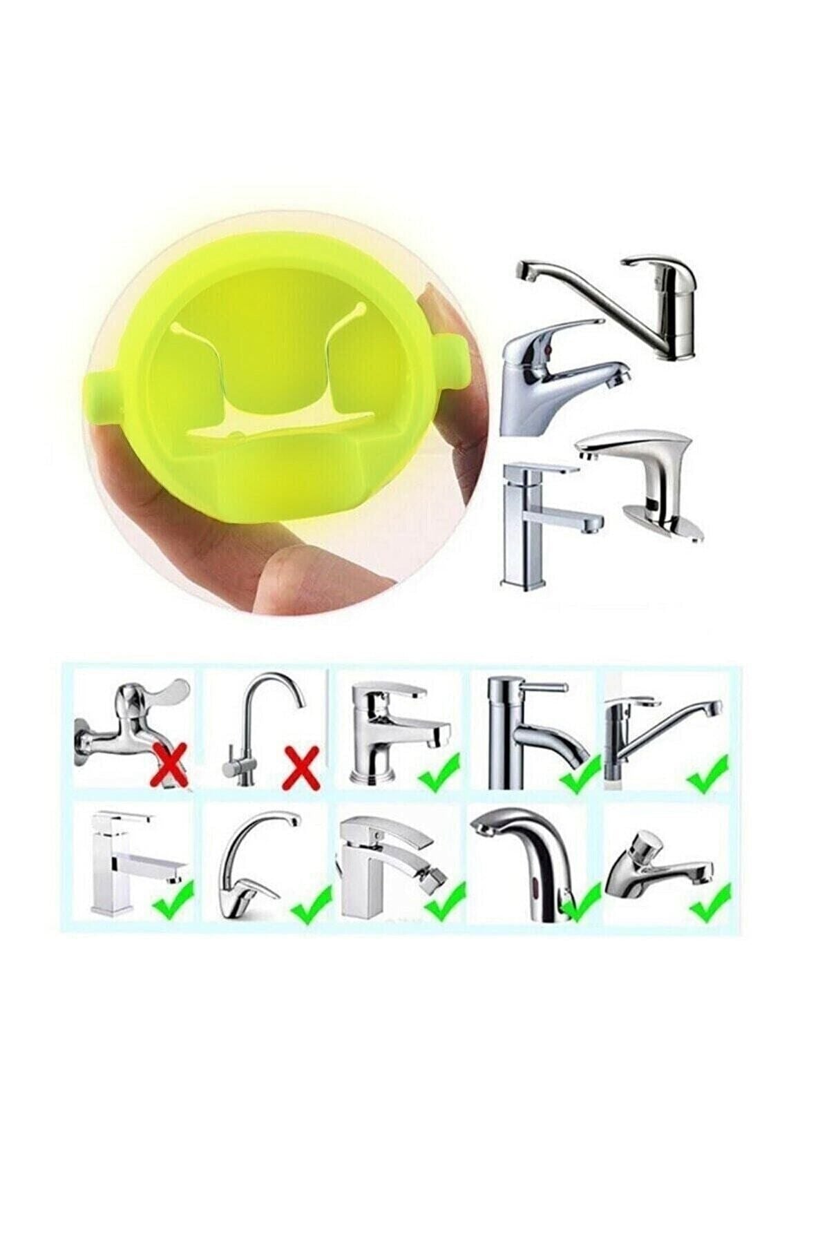 Çocuklar Için Eğitici ve Güvenli Musluk Uzatıcı Genişletici Başlık Aparatı Ördek Figürlü Sarı - Indirimsepeti