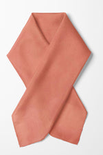 Yaza Özel Desensiz Turuncu ince Pamuklu Bandana Fular Saç Aksesuar Gezi Tur Aktivite 55x55cm - Indirimsepeti