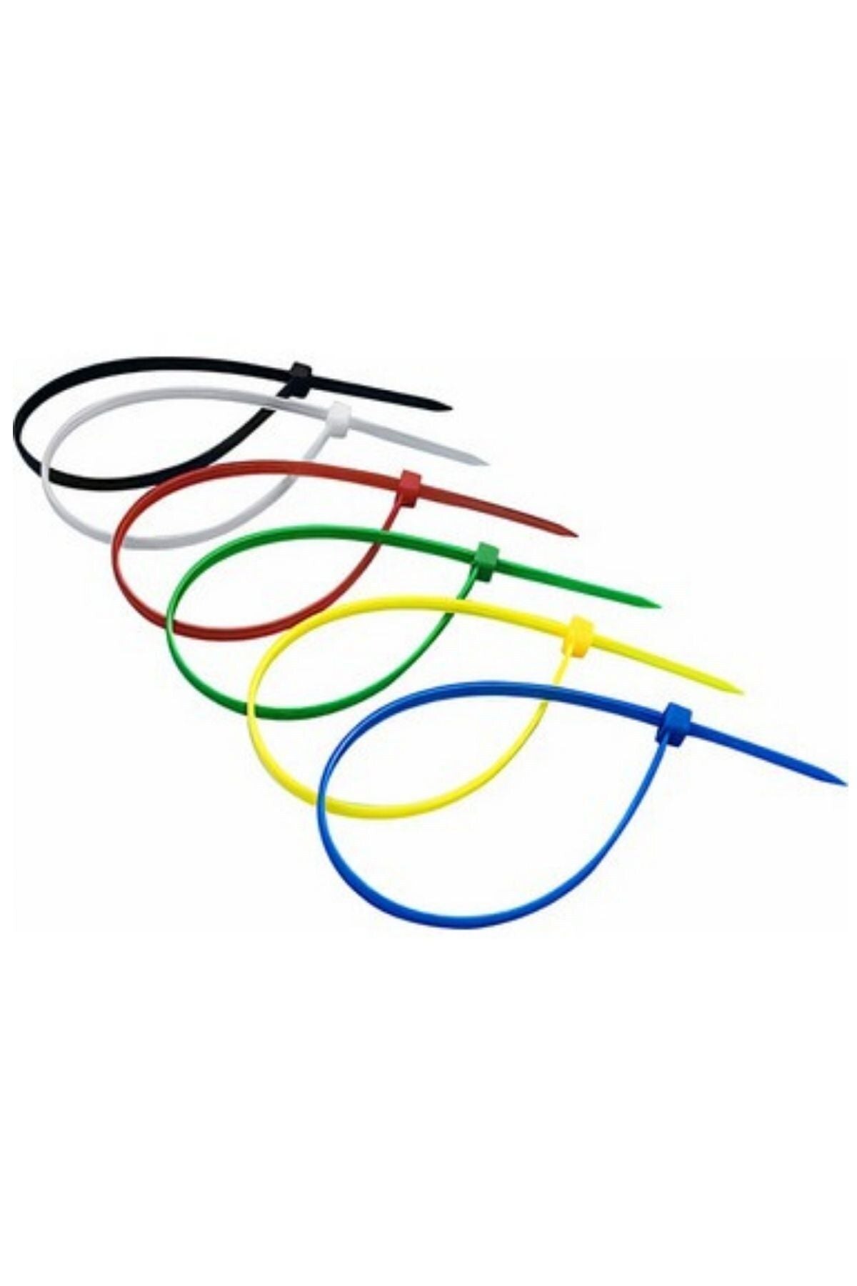 30 Parça Plastik Kablo Kelepçe Seti Kablo Düzenleyici Bağlama Bantları - Indirimsepeti