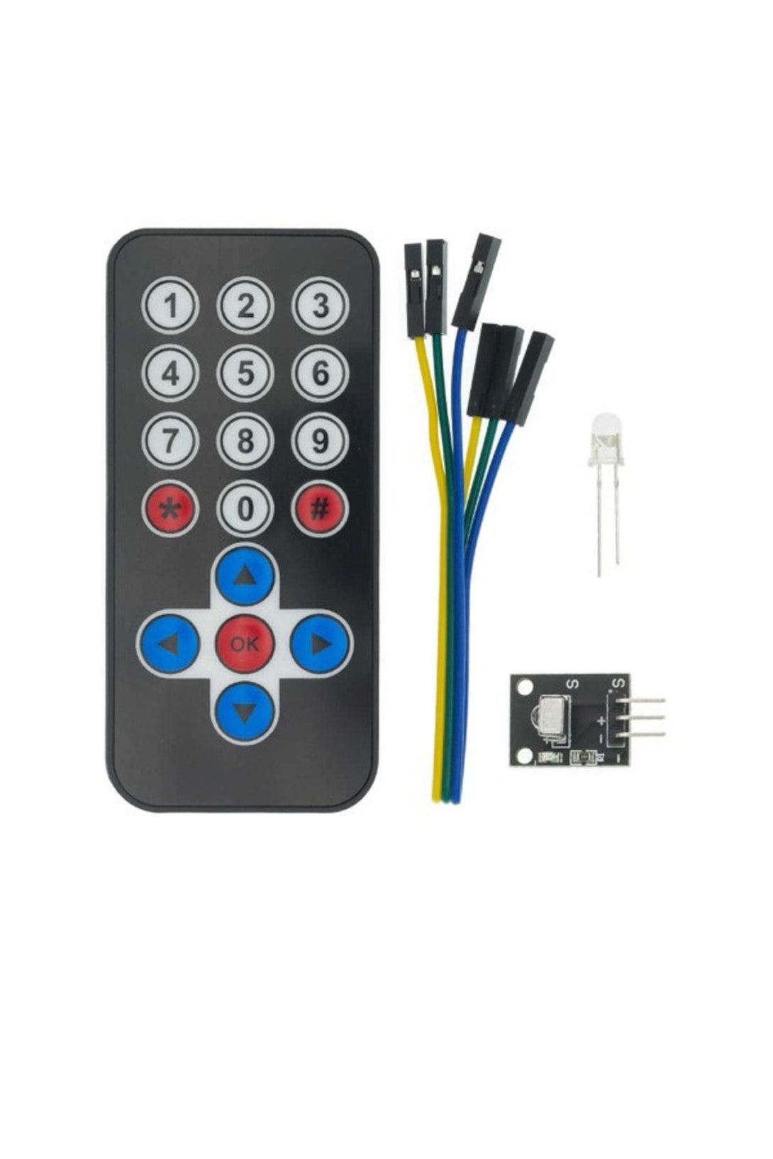 Arduino Kızılötesi IR Alıcı Verici Kumanda Seti
