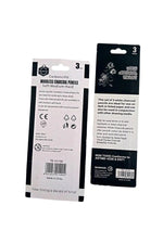 Odunsuz Kömür Kalemi 3 Lü Set, Çizim Kalemi, Füzen, Eskiz Kalemi, Sanatsal - Indirimsepeti