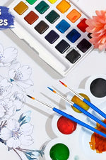 10’lu Sivri Uçlu Boya Fırçası Seti – Etkinlik, Hobi, Kutlama ve Sanatsal Çalışmalar İçin Uygun - Indirimsepeti