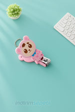 Renkli ve Şirin Çocuk Tırnak Makası – Karakter Seçenekli, Güvenli Kesim