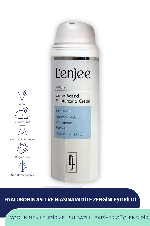 Nemlendirici Moisturizer – Su Bazlı Yüz ve Vücut Kremi | Onarıcı Bariyer Güçlendirici Yatıştırıcı (50 ml)