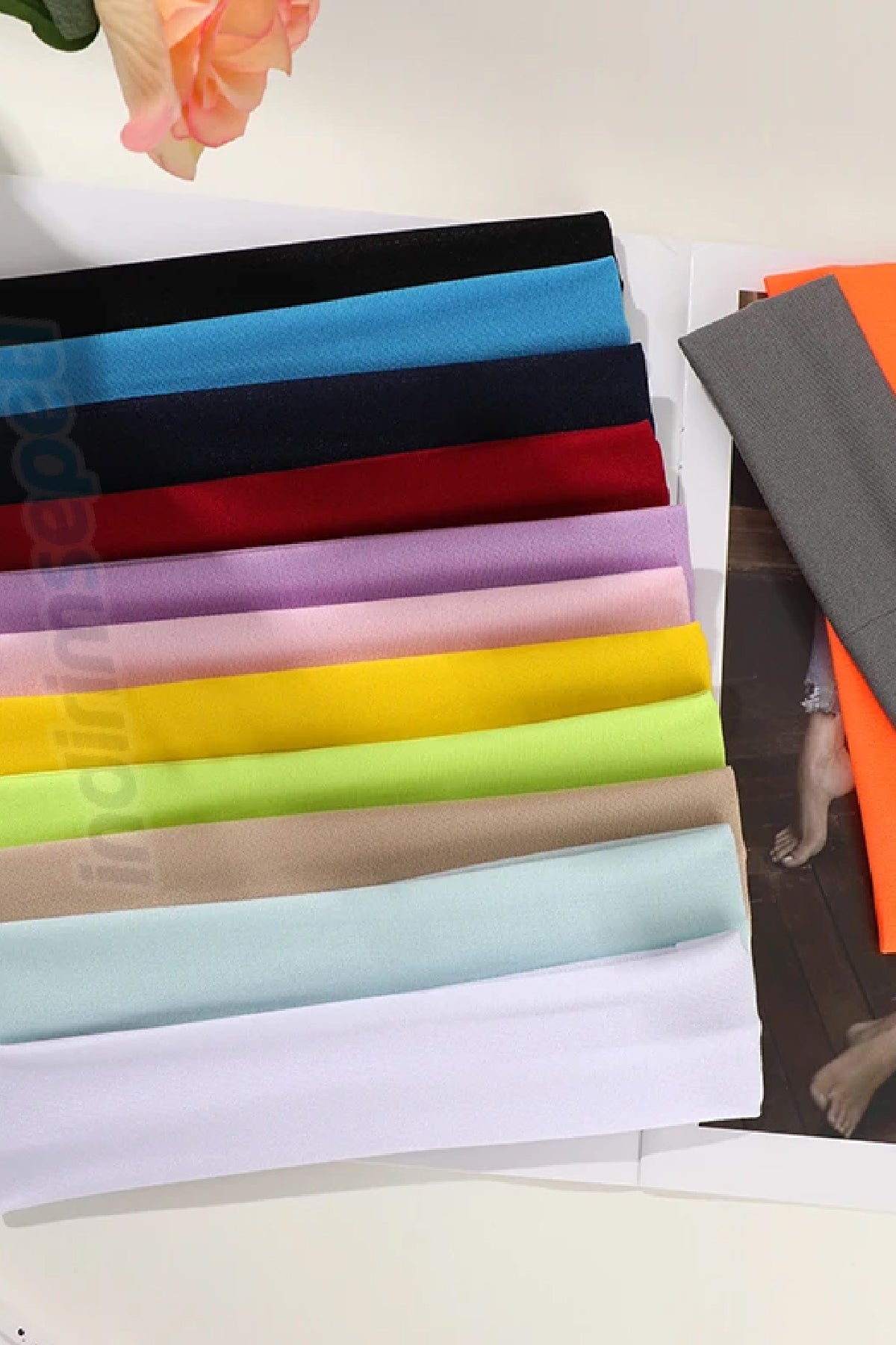 Kadın Beyaz Saç ve Spor Bandı Esnek Pamuklu Saç Aksesuar Saç Bandı 3 Adet - Indirimsepeti