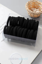 10 Adet Siyah Lastik Toka Seti