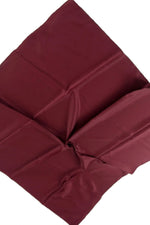 Fular Bandana Saten Kumaş Anma Etkinlik Kutlama Özel Dikim Bordo - Indirimsepeti