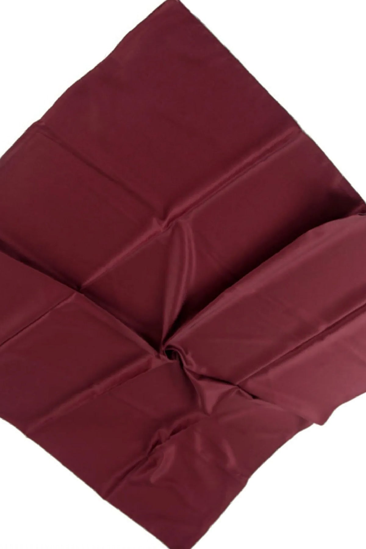 Fular Bandana Saten Kumaş Anma Etkinlik Kutlama Özel Dikim Bordo - Indirimsepeti
