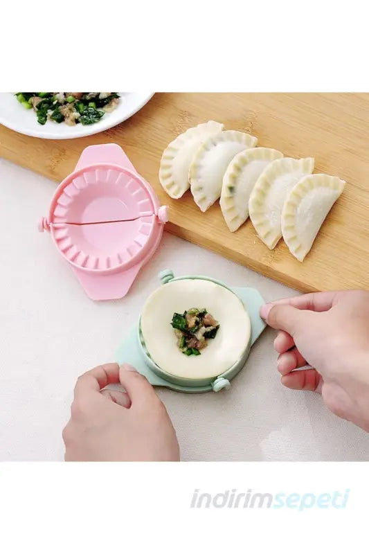 3'lü Çiğ Börek Kurabiye Hamur işi Kesme Kalıbı Aparatı - Indirimsepeti