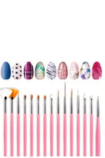 Makyaj Fırça Aquarelle Boya Plastik Saplı Çekme Kancası Çizgi Kalem Tırnak Fırçası Sanatsal Fırça - Indirimsepeti