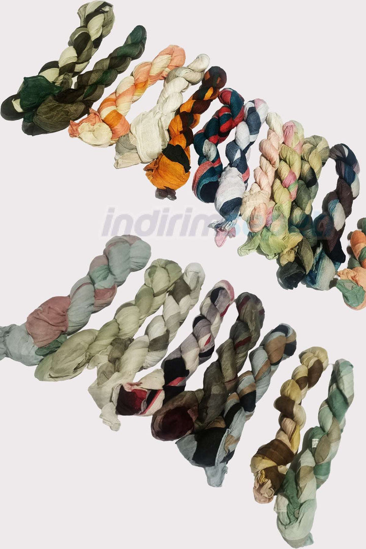 Fular Trend Viskon Degrade Şal Eşarp, Buruşuk Şal Atkı Fular Açık Renk 1 Adet - Indirimsepeti