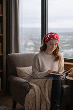 Ayyıldız Türk Bayrağı Temalı Pamuk Kumaş Fular - Kırmızı Bandana - 23 Nisan, 29 Ekim, 19 Mayıs