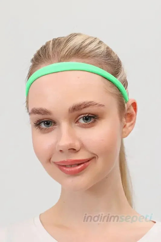 4 Adet Sporcu Saç Yoga Havlu Bant Sporcu Bandı Farklı Renk - Indirimsepeti