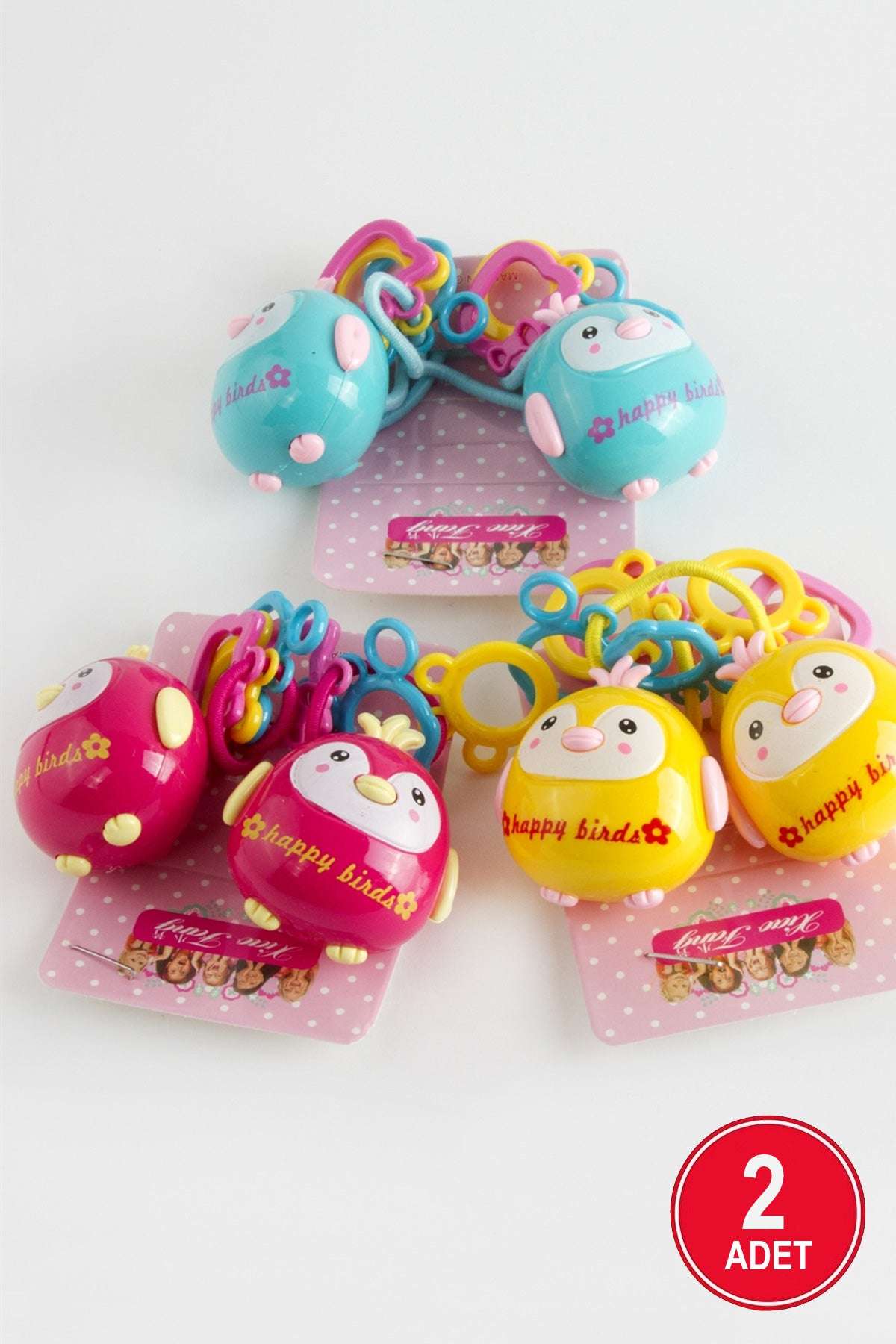 Toka Civciv Kuş Model Saç Lastik Toka Şık At Kuyruğu Tutucu Dayanıklı Plastik Toka 2 Adet - Indirimsepeti