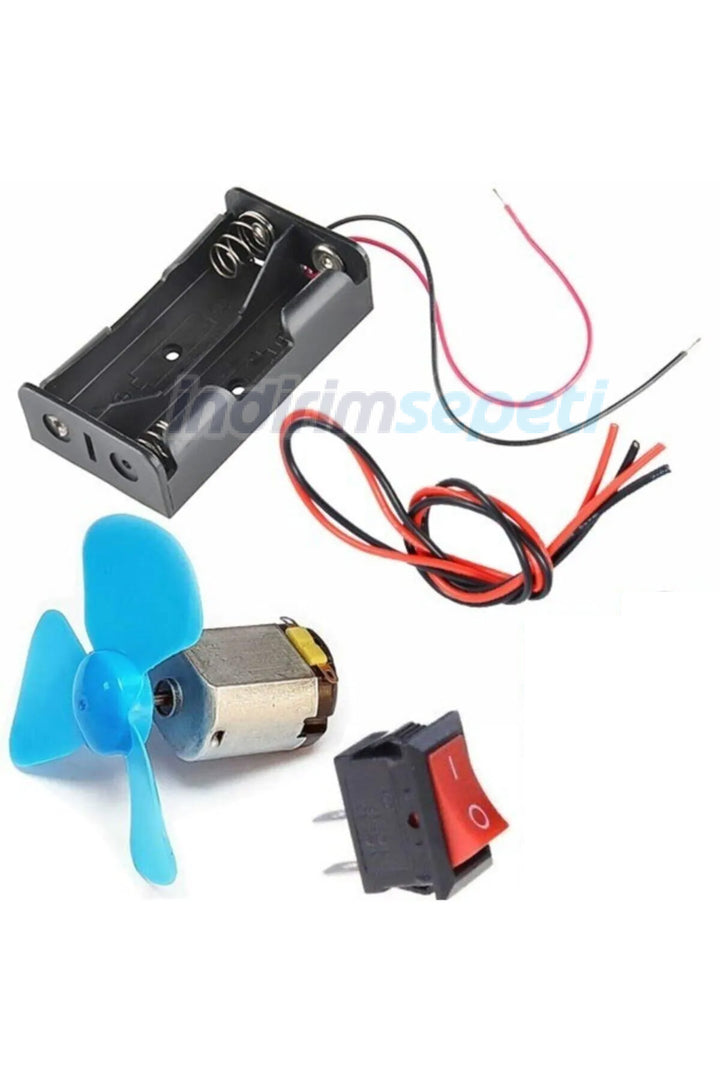 Elektrik Motor Deney Seti 7 Parça Seri Paralel Lamba Deneyi - Indirimsepeti