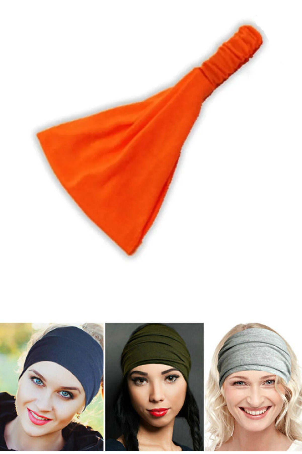 Lastikli Makyaj Yıkama Saç Bandı Gezi Saç Bandı Kozmetik Duş Yoga Spor Bandı Karışık 1 Adet - Indirimsepeti