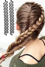 Saç Topuz Yapma ve Saç Örme Aparatı Seti 3'lü - Indirimsepeti