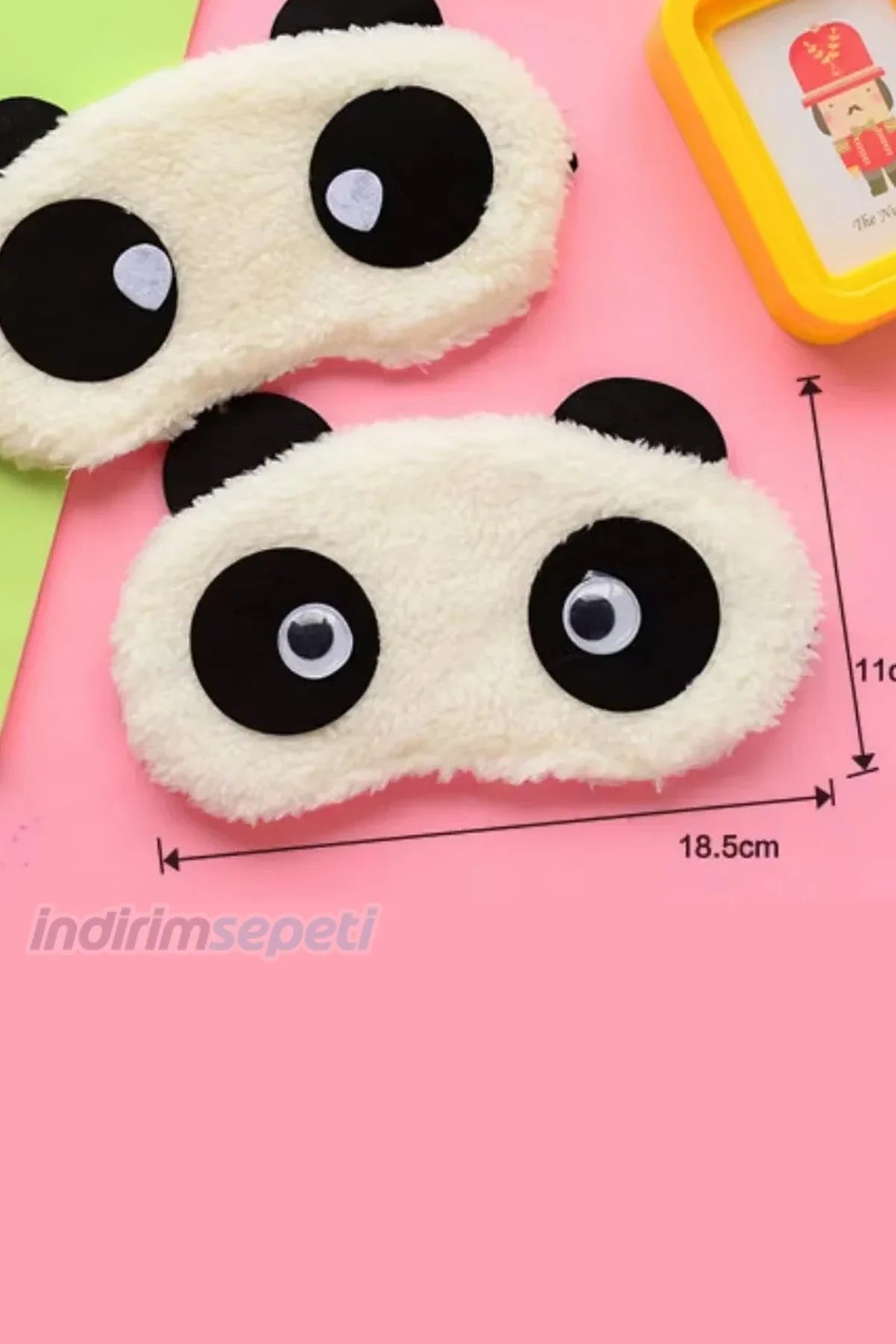 Oynar Göz Pelüş Panda Uyku Göz Bandı - Indirimsepeti