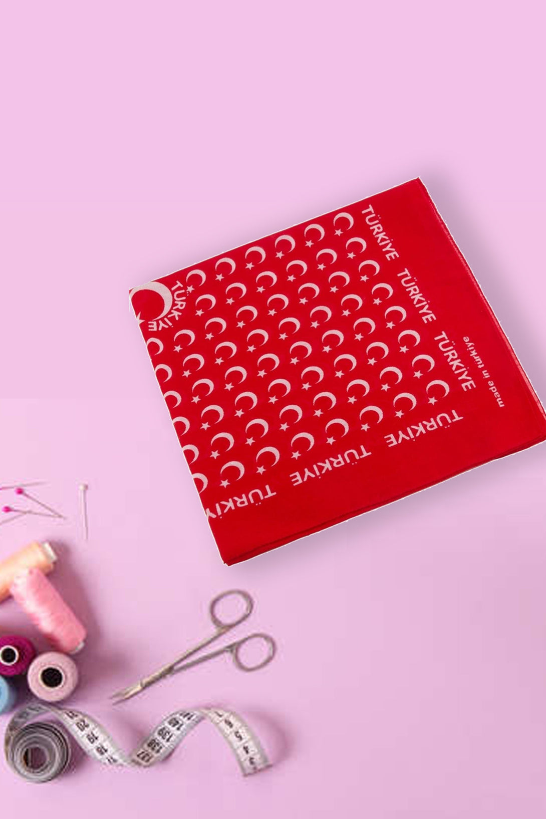 Türk Bayrağı Ay Yıldız Desenli Kırmızı Sıralı Ay Yıldızlı Kenarları Türkiye Yazılı %100 Koton 29 Ekim Bandana – Bandana | indirimsepeti.com