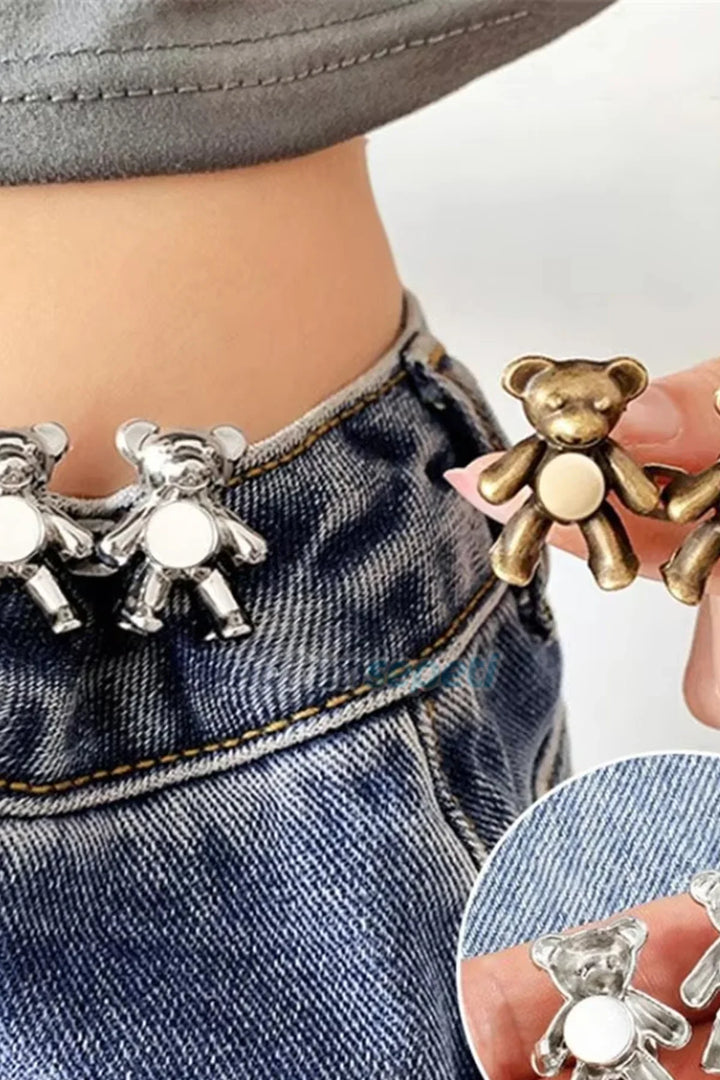Pantolon Daraltma Klipsi  Ayarlanabilir Pantolon Agrafı Metal Pantolon Çift iğne - Indirimsepeti